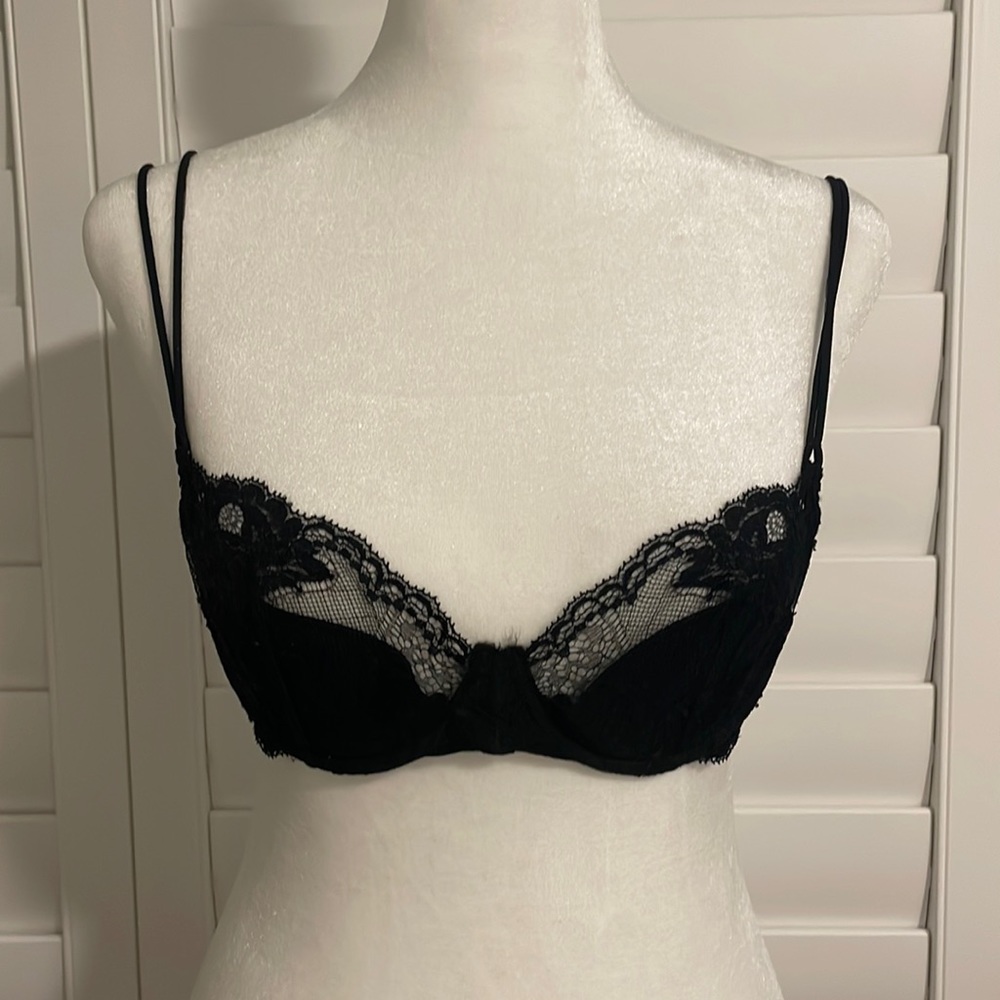 La Perla black lace bra